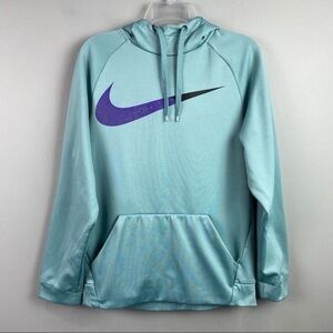 Nike Dri-Fit Hoodie Green Small